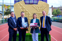 Glasgow 2026 presentation at Hutchesons' Grammar School