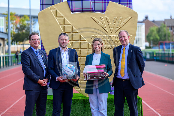 Glasgow 2026 presentation at Hutchesons' Grammar School