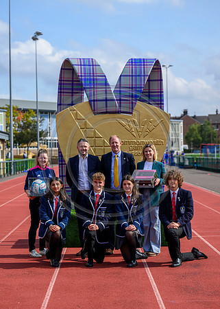 Glasgow 2026 presentation at Hutchesons' Grammar School
