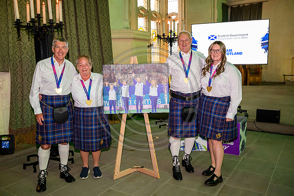 First Ministers Team Scotland Reception at Stirling Castle