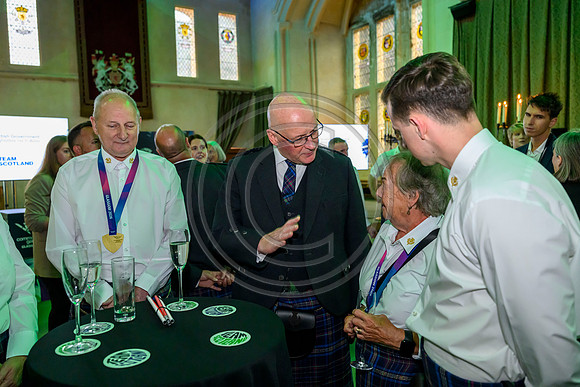 First Ministers Team Scotland Reception at Stirling Castle