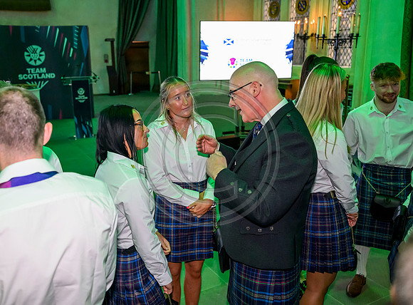 First Ministers Team Scotland Reception at Stirling Castle