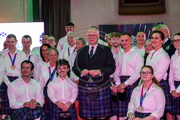 First Ministers Team Scotland Reception at Stirling Castle