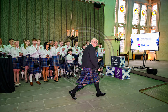 First Ministers Team Scotland Reception at Stirling Castle