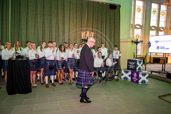 First Ministers Team Scotland Reception at Stirling Castle