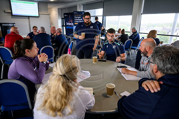 Club leaders from the West region gather for a seminar about the season ahead.
