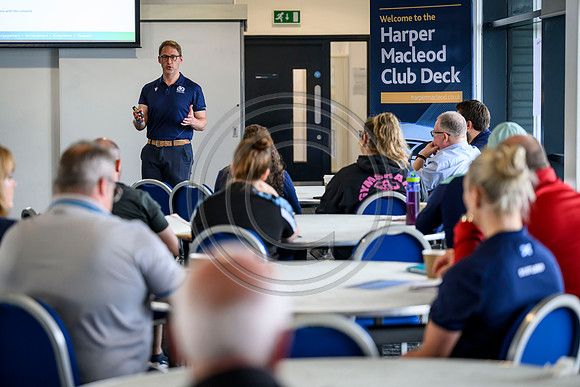 Club leaders from the West region gather for a seminar about the season ahead.