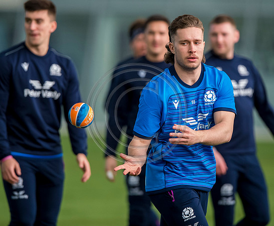 Scotland rugby training