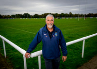 Falkirk Rugby Club Presedent Bill Faulds