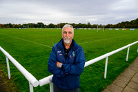 Falkirk Rugby Club Presedent Bill Faulds
