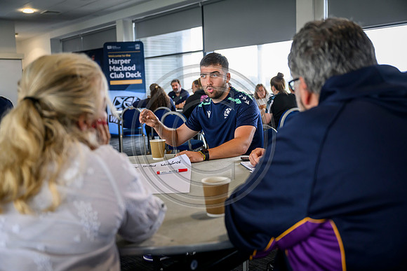 Club leaders from the West region gather for a seminar about the season ahead.