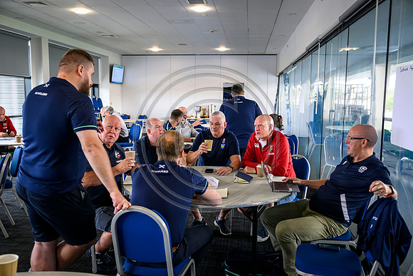Club leaders from the West region gather for a seminar about the season ahead.