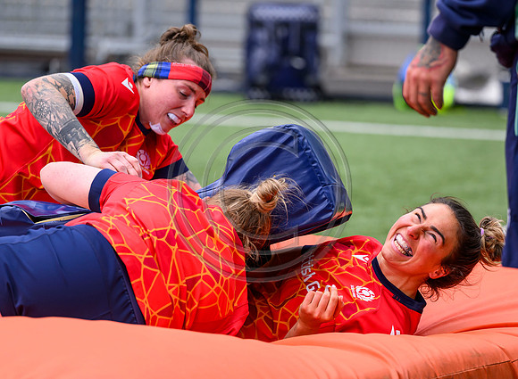 Scotland Women Rugby Training