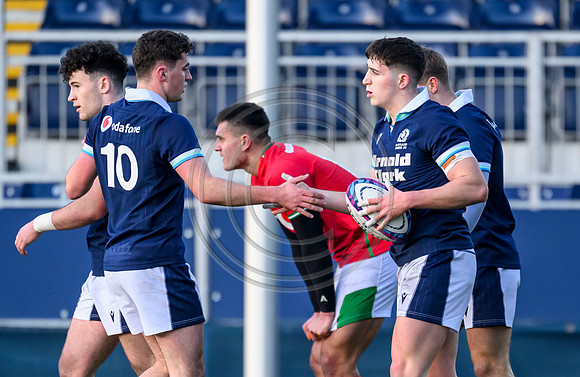 Scotland v Wales U20 match