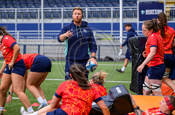 Scotland Women Rugby Training