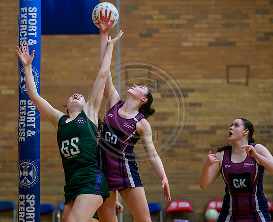 Netball Scotland National League Finals University of Strathclyde v Edinburgh University