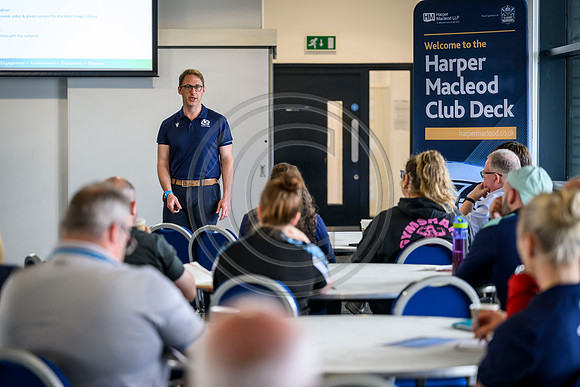 Club leaders from the West region gather for a seminar about the season ahead.