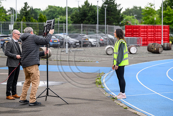 Scotstoun Stadium new Track work