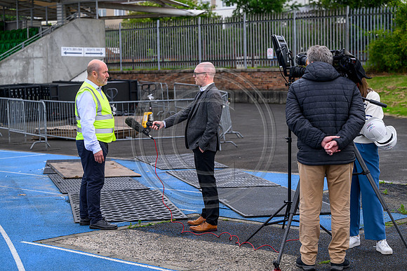 Scotstoun Stadium new Track work
