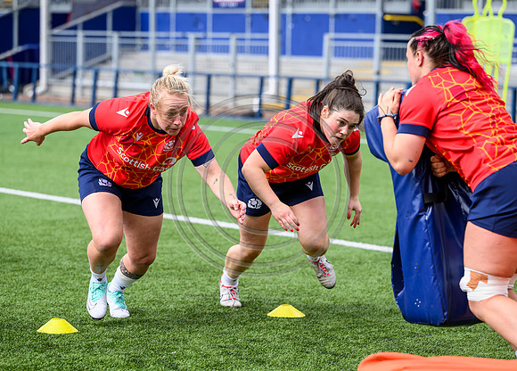 Scotland Women Rugby Training