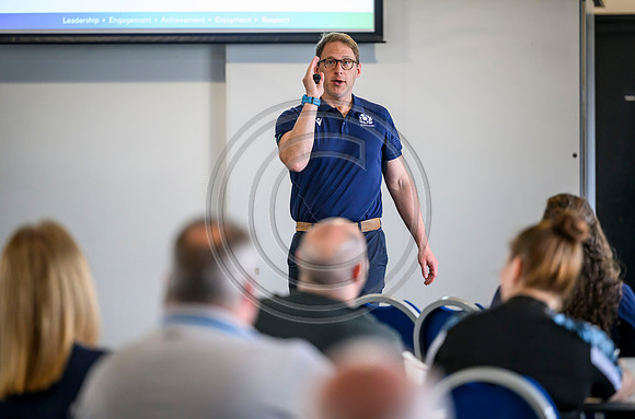 Club leaders from the West region gather for a seminar about the season ahead.