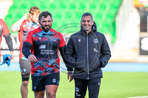 Glasgow Warriors Training