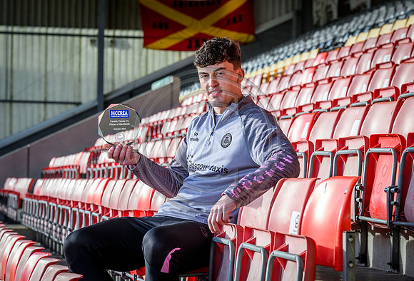 McCrea FS PTFC Player of the Month