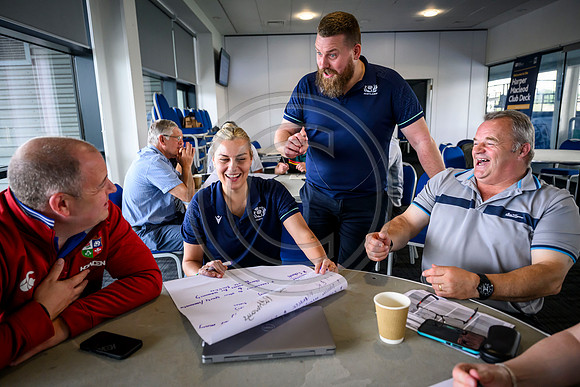 Club leaders from the West region gather for a seminar about the season ahead.