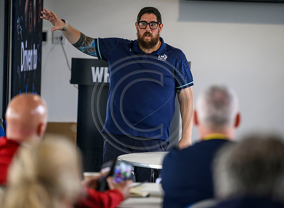 Club leaders from the West region gather for a seminar about the season ahead.