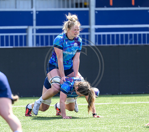 Scotland Women training