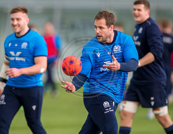 Scotland rugby training