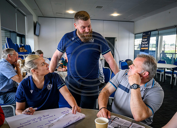 Club leaders from the West region gather for a seminar about the season ahead.
