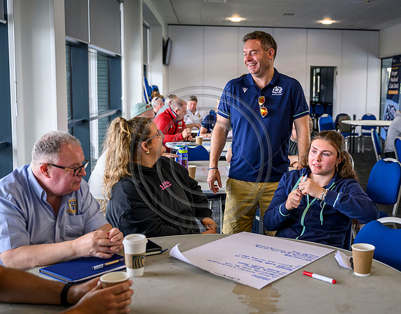 Club leaders from the West region gather for a seminar about the season ahead.