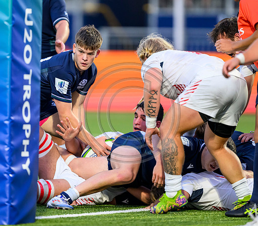 U20s trophy Scotland v USA