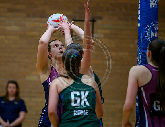 Netball Scotland National League Finals University of Strathclyde v Edinburgh University