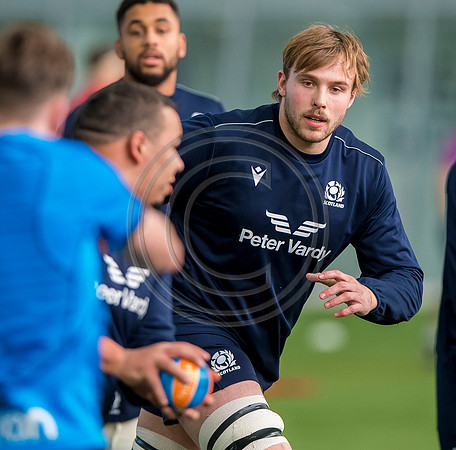 Scotland rugby training