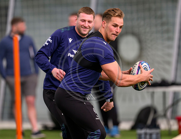 Scotland Rugby squad training