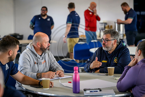 Club leaders from the West region gather for a seminar about the season ahead.