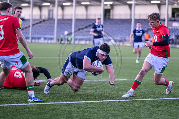 Scotland v Wales U20 match