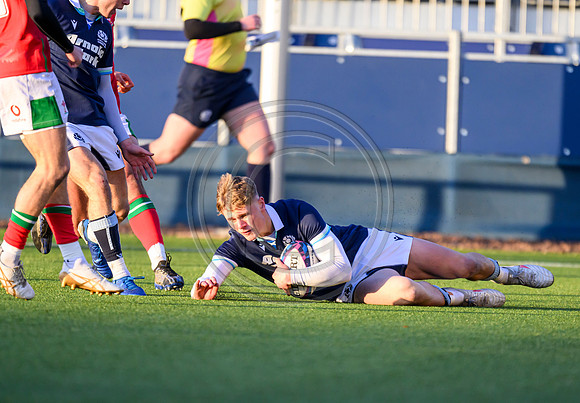 Scotland v Wales U20 match