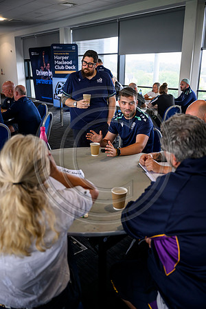 Club leaders from the West region gather for a seminar about the season ahead.