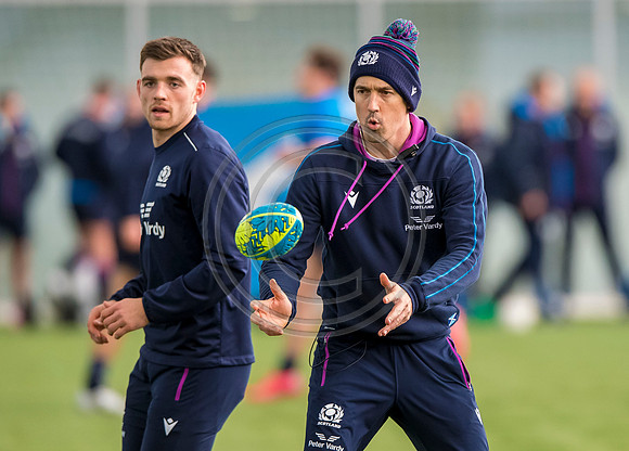 Scotland rugby training
