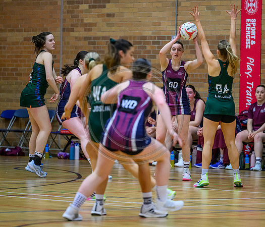 Netball Scotland National League Finals University of Strathclyde v Edinburgh University