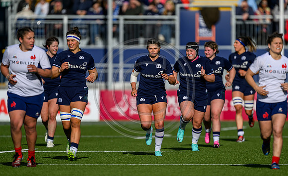 Scotland v France Women