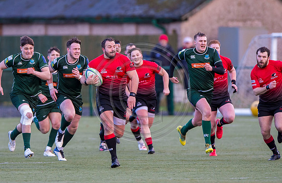 Glasgow Hawks v Hawick