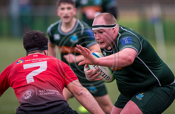 Glasgow Hawks v Hawick