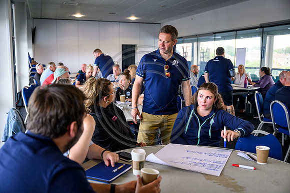 Club leaders from the West region gather for a seminar about the season ahead.