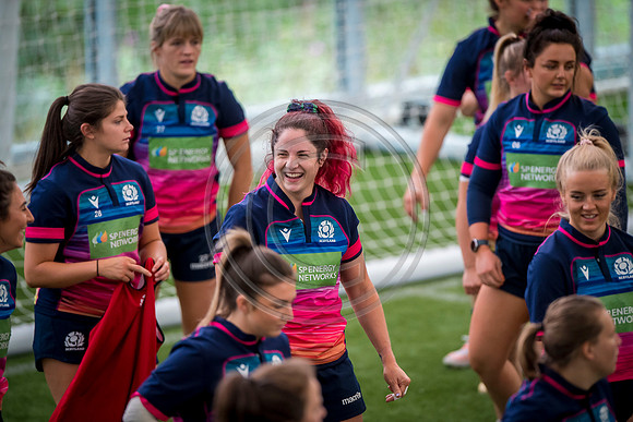 Scotland Womens rugby training