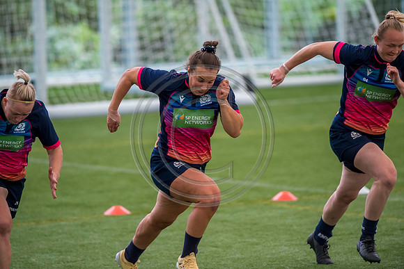 Scotland Womens rugby training