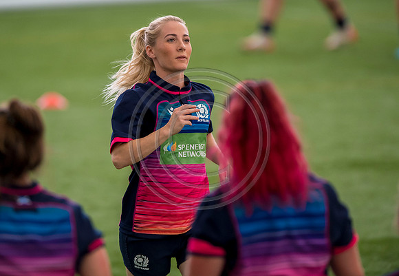 Scotland Womens rugby training